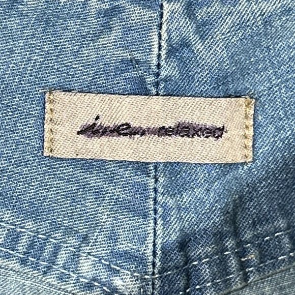 I.E. Relaxed Button‎ Fly Capri/Jeans Floral Stencil Hem Front/Back/Waist Size 8 - Picture 8 of 16